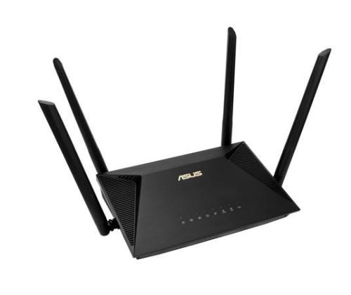 ASUSe reitittimen nopeus 1800 Mbps reitittimen nopeus Wi-Fi 5 Wi-Fi 6 IEEE 802.11n USB 1 WAN 3x1