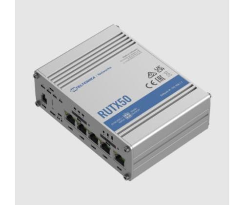 Langaton reititin TELTONIKA IEEE 802.3 IEEE 802.3az IEEE 802.3u USB 2.0 RUTX50