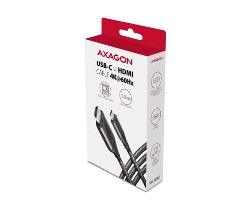 CABLE USB-C TO HDMI 1.8M/RVC-HI2MC AXAGON