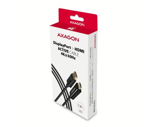 KAAPELI DP JA HDMI 1.8M/RVD-HI14C2 AXAGONIIN