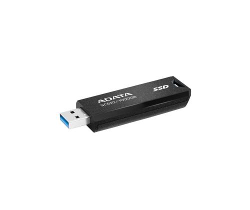 Ulkoinen SSD ADATA SC610 1TB USB 3.2 Kirjoitusnopeus 500 Mt/s Lukunopeus 550 Mt/s SC610...