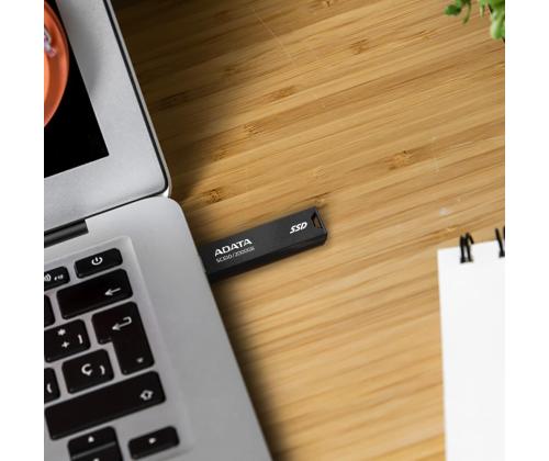 Ulkoinen SSD ADATA SC610 2TB USB 3.2 Kirjoitusnopeus 500 Mt/s Lukunopeus 550 Mt/s SC610...