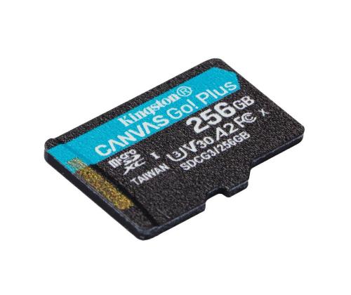 MUISTI MICRO SDXC 256GB UHS-I/SDCG4/256GB KINGSTON MIKRO SDXC 256GB
