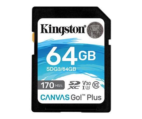MUISTI SDXC 64GB UHS-I/SDG3/64GB KINGSTON