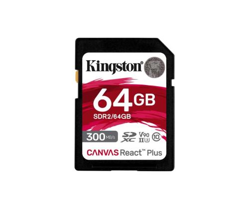 MUISTI SDXC 64GB C10/SDR2/64GB KINGSTON