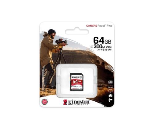 MUISTI SDXC 64GB C10/SDR2/64GB KINGSTON