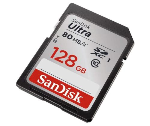 MUISTI SDXC 128GB UHS-I/SDSDUNB-128G-GN6IN HIEKKILEVY