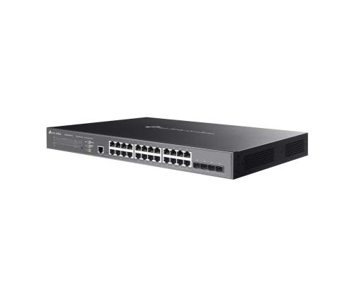 Kytkin TP-LINK Omada SG3428XPP-M2 Pöytä/jalusta Rack 24x2.5GbE 4xSFP+ 1xKonsoli 1 PoE+ portit...