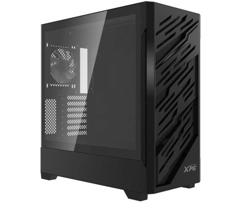 Kotelo ADATA STARKER AIR BTF MidiTower ATX EATX MicroATX MiniITX Väri Musta STARKERAIRBTFMTA-BKCWWWW