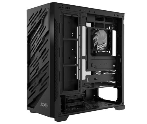 Kotelo ADATA STARKER AIR BTF MidiTower ATX EATX MicroATX MiniITX Väri Musta STARKERAIRBTFMTA-BKCWWWW