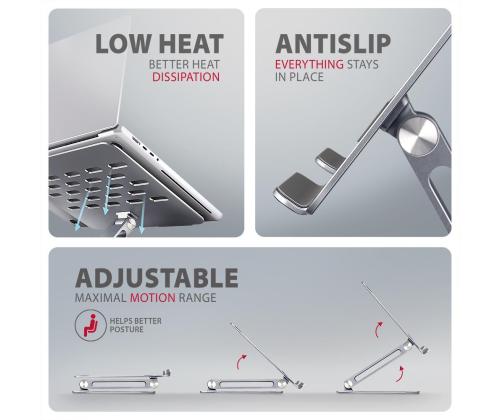 NB ACC STAND 10-16&amp;quot;/ALUMI HQ STND-LQ AXAGO