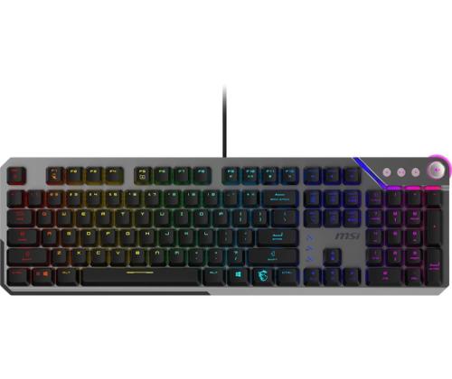 NÄPPÄIMISTÖ GAMING MUSTA US/STRIKE 600 SILENT MSI