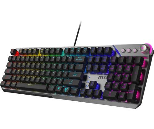 NÄPPÄIMISTÖ GAMING MUSTA US/STRIKE 600 SILENT MSI