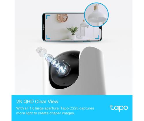 WRL-KAMERA 2K QHD PAN/TILT/TAPO C225 TP-LINKKI