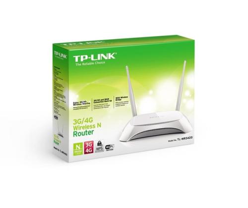 WRL 3G/4G-REITITIN 10/100M/4PORTTI TL-MR3420 TP-LINK
