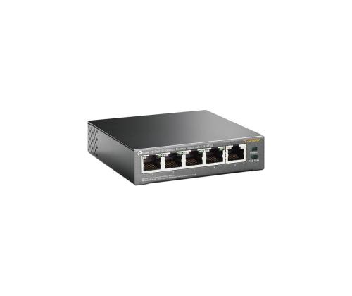 Kytkin TP-LINK Työpöytä/jalusta 5x10Base-T / 100Base-TX PoE portit 4 TL-SF1005P