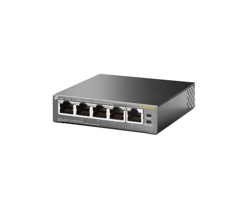 Kytkin TP-LINK Työpöytä/jalusta 5x10Base-T / 100Base-TX PoE portit 4 TL-SF1005P