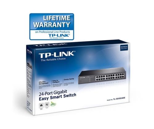 Kytkin TP-LINK 24x10Base-T / 100Base-TX / 1000Base-T TL-SG1024EN TL-SG1024EN