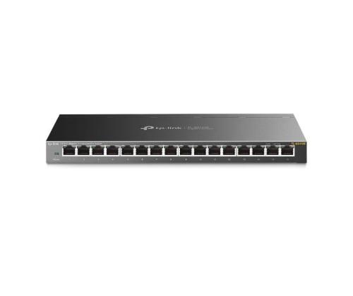 Kytkin TP-LINK Työpöytä/jalusta 16x10Base-T / 100Base-TX / 1000Base-T TL-SG116E TL-SG116E