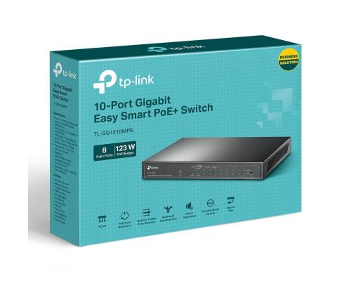 Kytkin TP-LINK Pöytä/jalusta 9x10Base-T / 100Base-TX / 1000Base-T 1x10/100/1000BASE-T/SFP&hellip. kytkin;