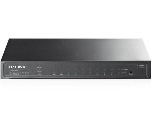 Kytkin TP-LINK Omada TL-SG2210P Tyyppi L2 Työpöytä/jalusta 8x10Base-T / 100Base-TX / 1000Base-T...