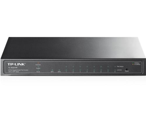 Kytkin TP-LINK Omada TL-SG2210P Tyyppi L2 Työpöytä/jalusta 8x10Base-T / 100Base-TX / 1000Base-T...
