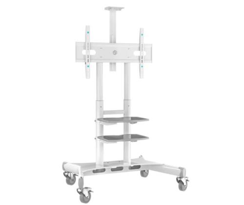 TV SET ACC MOBILE STAND/50-86&amp;quot;/WHITE TS1881-W ONKRON
