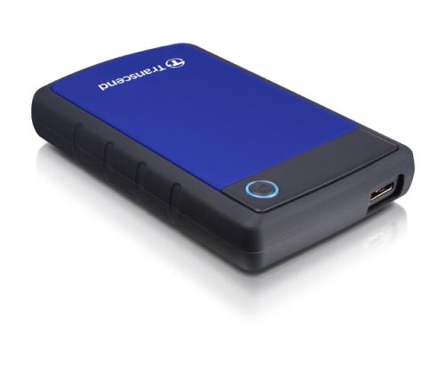 Ulkoinen kiintolevy TRANSCEND StoreJet 1TB USB 3.0 Väri Sininen TS1TSJ25H3B