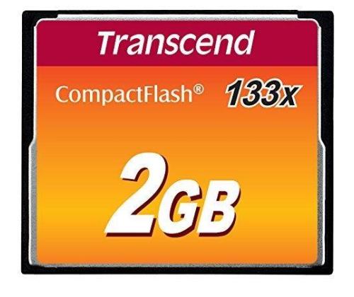 MUISTI COMPACT FLASH 2GB/MLC TS2GCF133 TRANSCEND