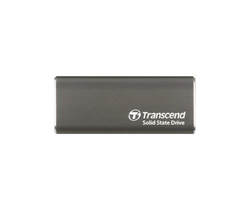 Ulkoinen SSD TRANSCEND ESD265C 500GB USB-C 3D NAND Kirjoitusnopeus 950 Mt/s Lukunopeus 1050...
