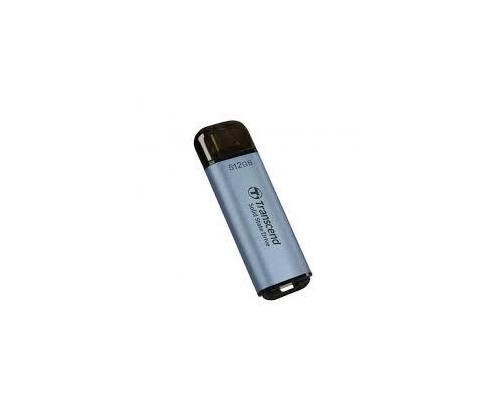 Väline kõvaketas SSD TRANSCEND ESD300 512GB USB-C Kirjoitusnopeus 950 Mt/s Lukunopeus 1500 Mt/s...