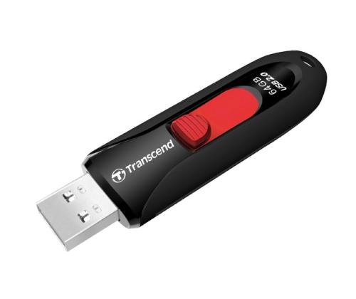 MUISTITIKKU FLASH USB2 64GB/590 TS64GJF590K TRANSCEND