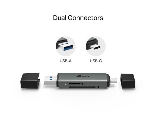 MUISTINLUKIJA USB-C SD&MICROSD/UA430D TP-LINKKI
