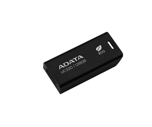 MUISTITIKKU FLASH USB3.2 128G/MUSTA UC320-128G-RBK/BK ADATA