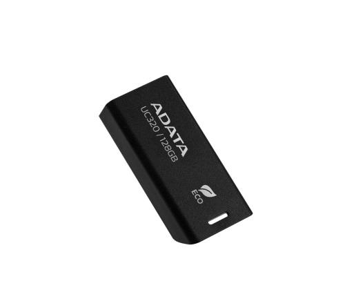 MUISTITIKKU FLASH USB3.2 128G/MUSTA UC320-128G-RBK/BK ADATA