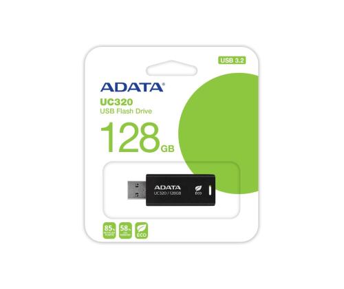 MUISTITIKKU FLASH USB3.2 128G/MUSTA UC320-128G-RBK/BK ADATA