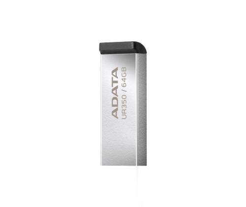 MUISTITIKKU FLASH USB3.2 64GB/MUSTA UR350-64G-RSR/BK ADATA