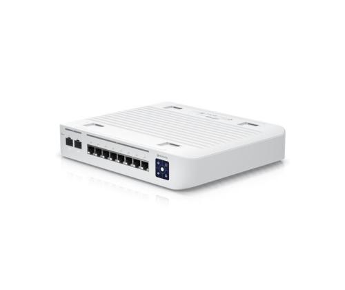 Kytkin UBIQUITI Switch Enterprise 8 PoE-tyyppi L3 2xSFP+ 8x2.5GbE PoE-portit 8 120 wattia USW...