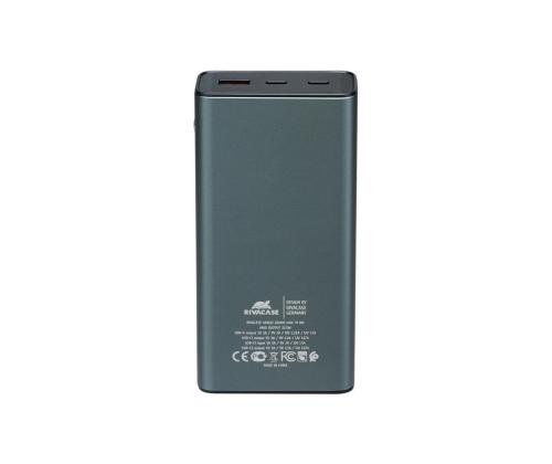 VIRTALÄHDE USB 20000MAH/VA1022 RIVACASE