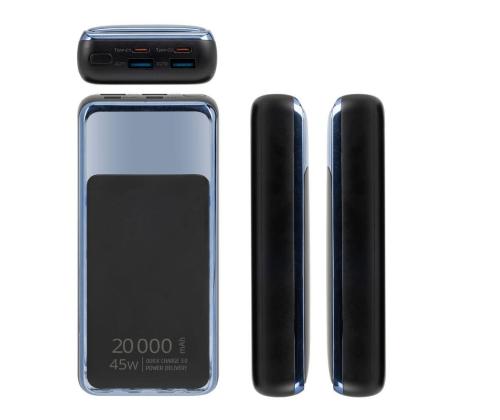 VIRTAPANKKI USB 20000MAH/VA1075 RIVACASE