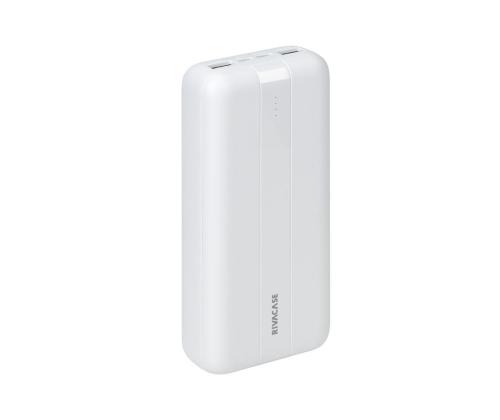 POWER BANK USB 20000MAH/VA2081 VALKOINEN RIVACASE