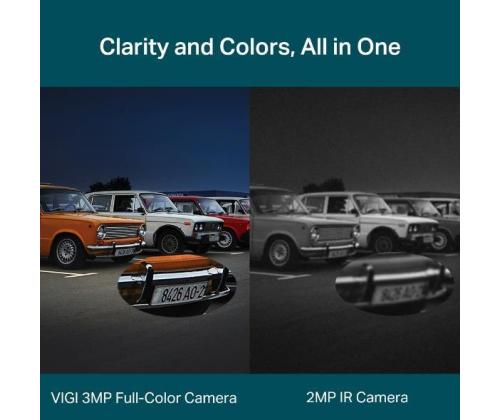 NETCAMERA BULLET H.264 3MP/VIGI C330(6MM) TP-LINK
