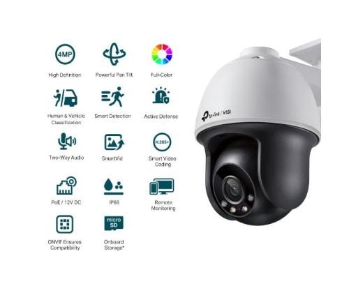 NETTIKAMERA PT 4MP IR/VIGI C540(4MM) TP-LINK TP-LINKKI