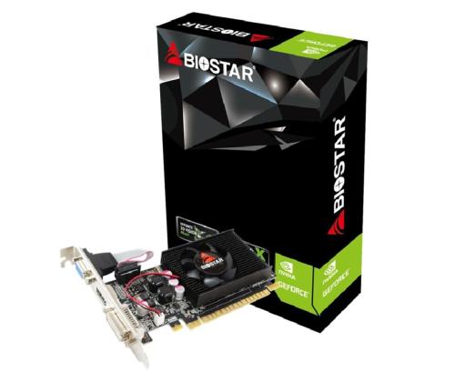 Näytönohjain BIOSTAR NVIDIA GeForce GT 610 700 MHz 2 GB GDDR3 64 bit PCI Express x16 2.0 Active&hellip. näytönohjain;