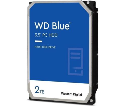 HDD WESTERN DIGITAL Blue 2TB SATA 3.0 256 Mt 7200 rpm 3,5" WD20EZBX