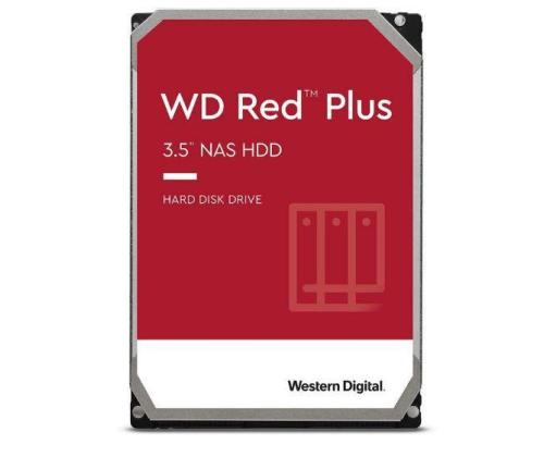 HDD WESTERN DIGITAL Red Plus 4TB SATA 256 Mt 5400 rpm 3,5" WD40EFPX