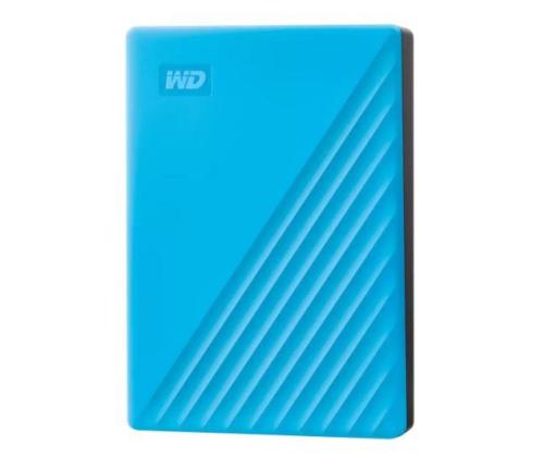 Ulkoinen kiintolevy WESTERN DIGITAL My Passport 6TB USB 2.0 USB 3.2 Sky Blue WDBR9S0060BBL-WESN
