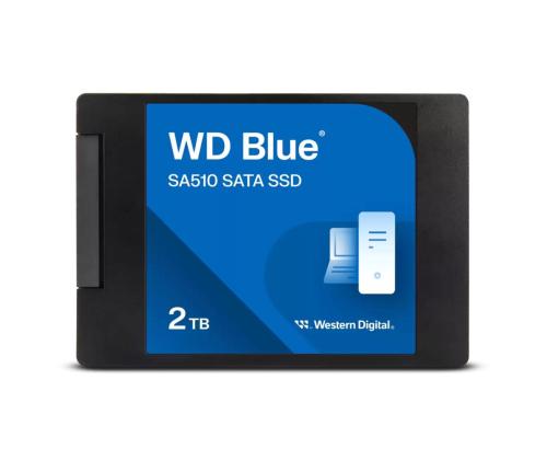 SSD WESTERN DIGITAL Blue SA510 2TB SATA 3.0 Kirjoitusnopeus 520 Mt/s Lukunopeus 560 Mt/s...