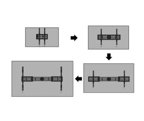 TV SETTIN ACC SEINÄKIINNIKE/WL30S-950BL19 NEOKINNITTIMET