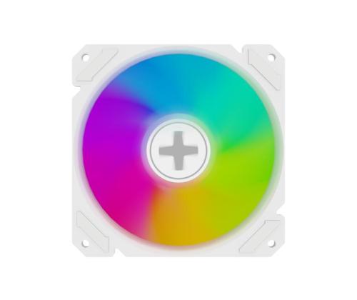 KOTELOTUULETIN 120MM PWM ARGB KÄÄNTEINEN/4PIN VALKOINEN XF066 XILENCE XILENCE